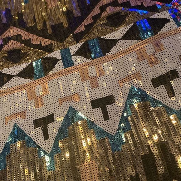 NWT Sequined Skirt - Picture 2 of 8